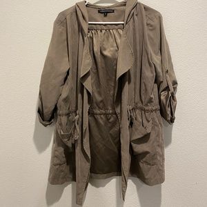 Size S Washed Grey Lightweight Coat
